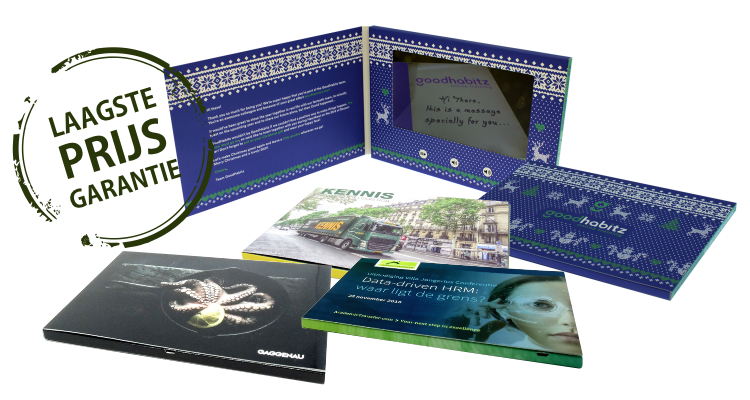 Laagste_Prijs Video Brochures - ProCreative | Relatiegeschenken & promotieartikelen