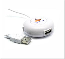 D1327K_USB_webbutton_rond_hub Communicatie & Datadragers - ProCreative | Relatiegeschenken & promotieartikelen