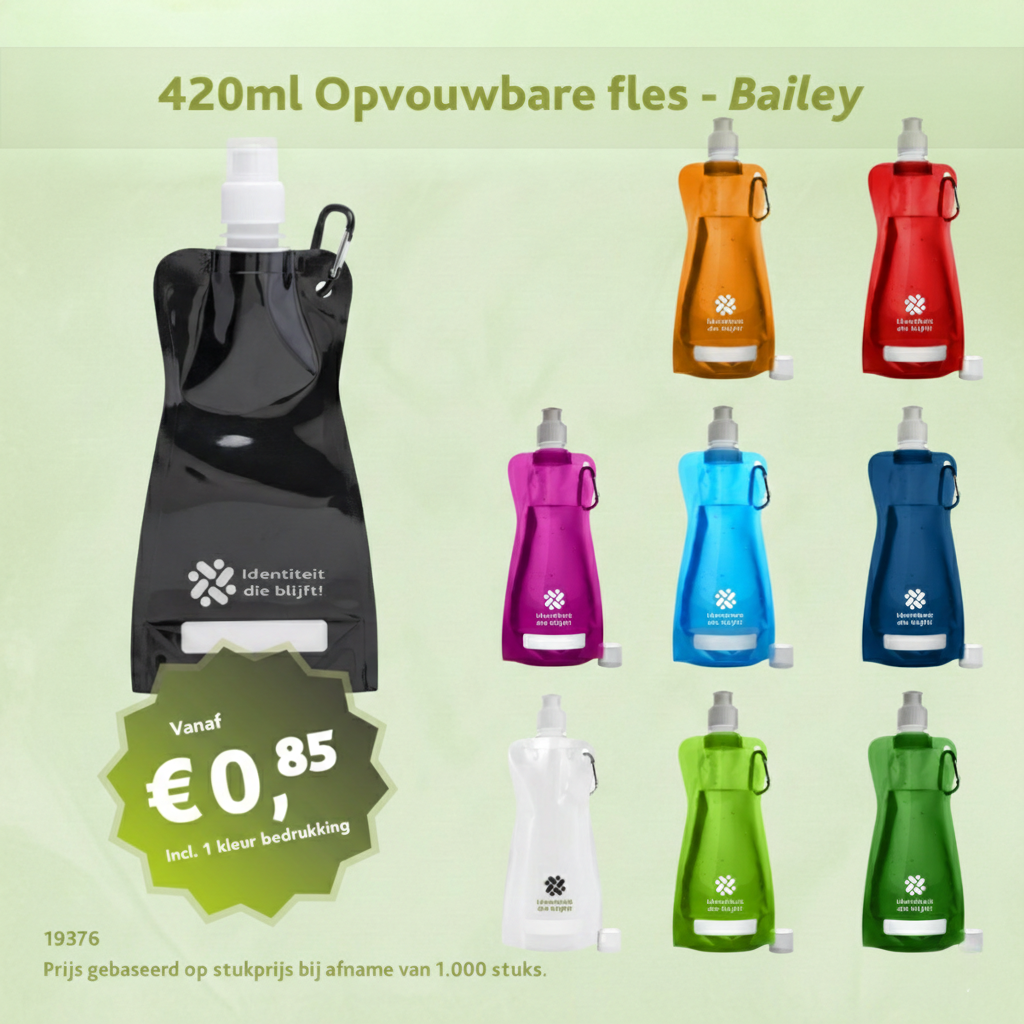 420ML Opvouwbare drinkfles